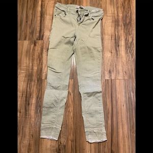 Zara Basic premium denim cropped jeans